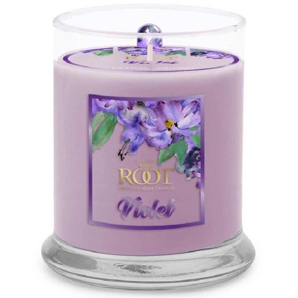 La Fleur Candle Jar Violet, 5.5oz