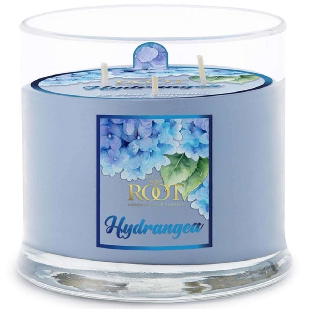 La Fleur Candle Jar Hydrangea, 14oz