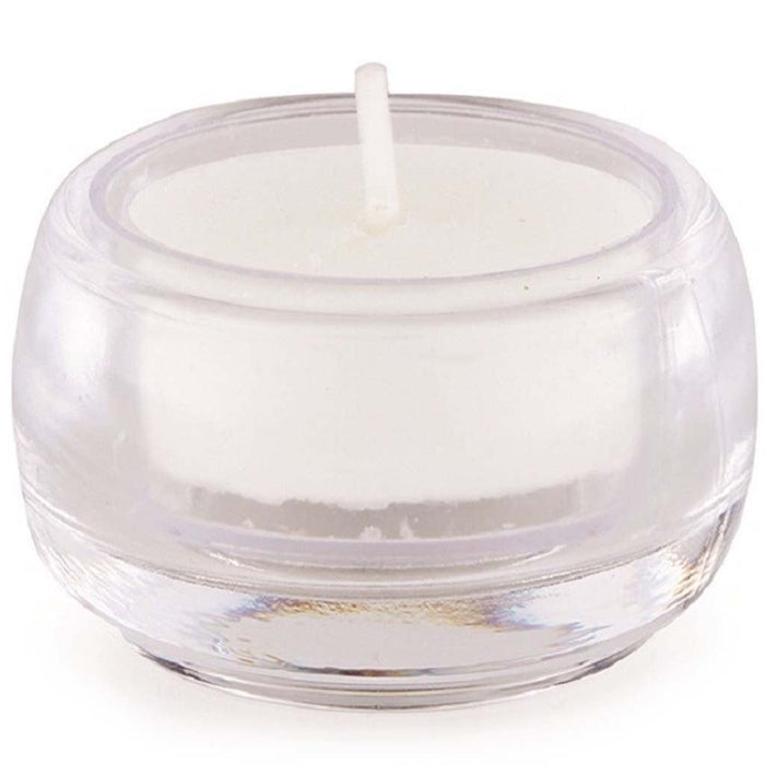 Clear Tealight Holders Stackable