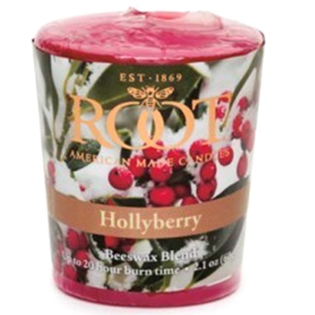 20 Hour Votive Candle Hollyberry