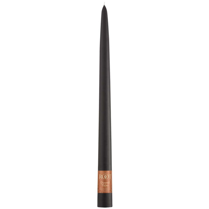 Taper Candle Black, 12in