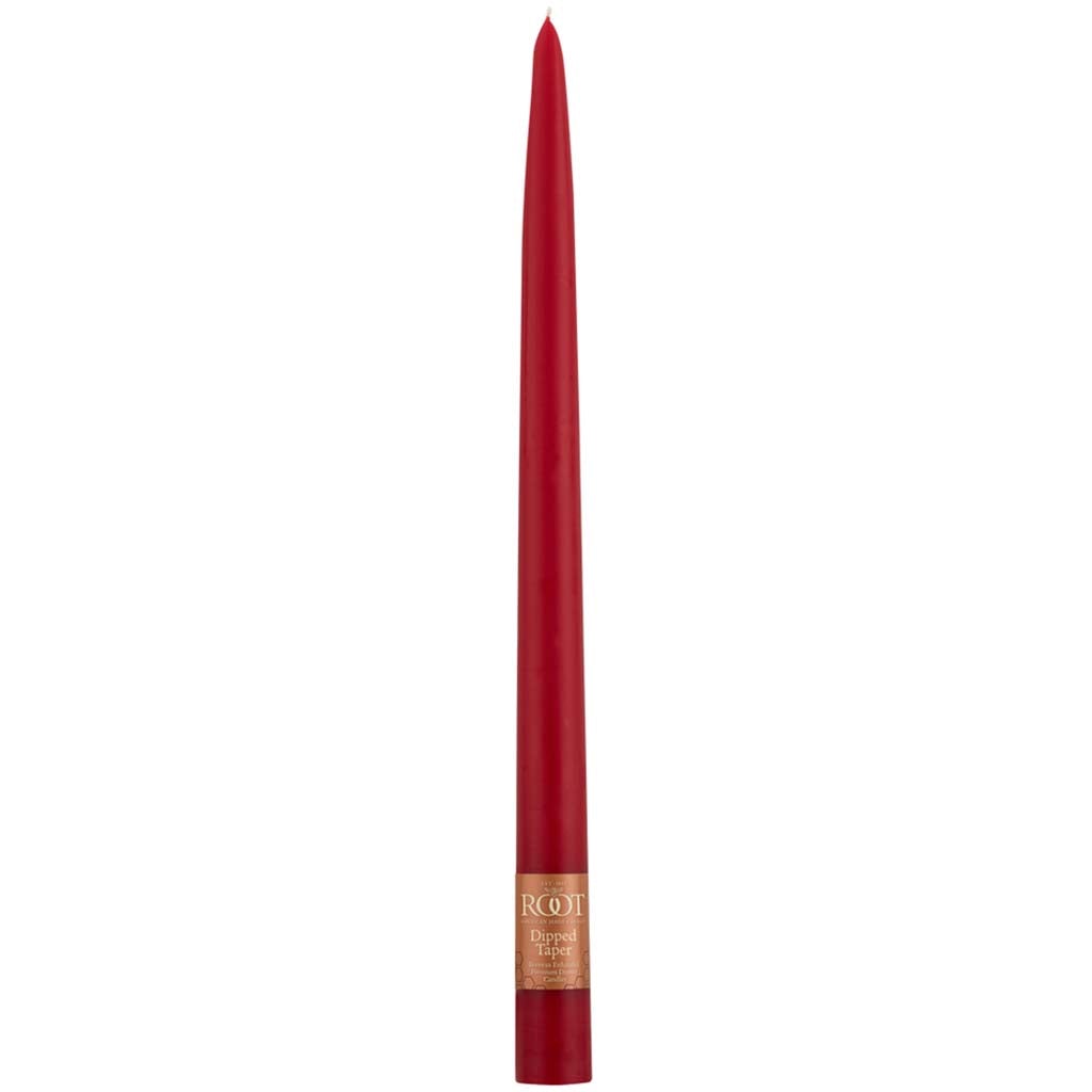 Taper Candle Red, 12in