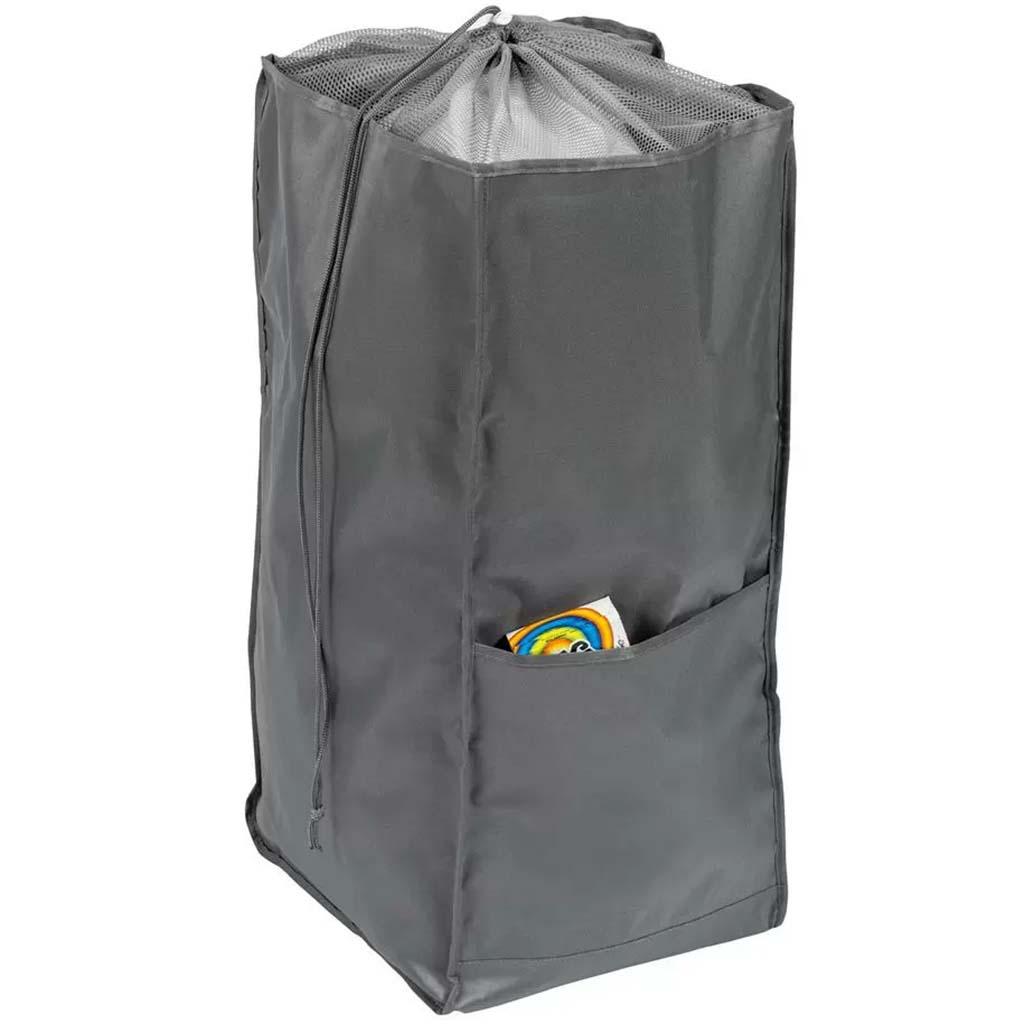 Backpack Laundry Bag, Grey