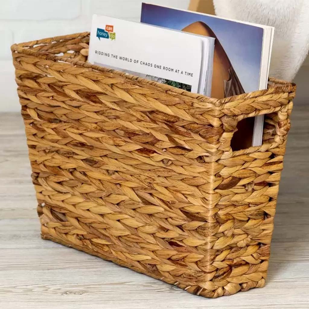 Natural Magzine Basket