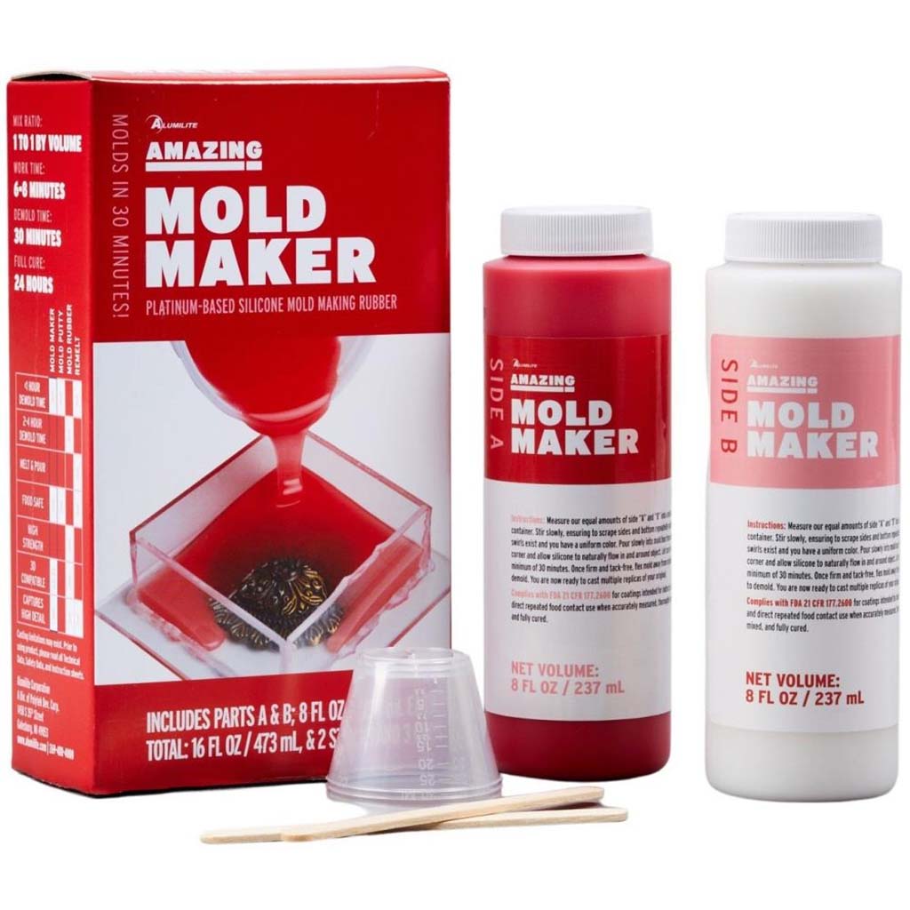 Amazing Mold Maker Silicone - 1 Gallon Kit