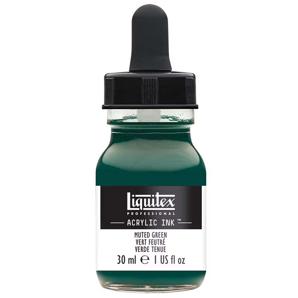 Liquitex Professional Acrylic Ink 30ml Muted Green