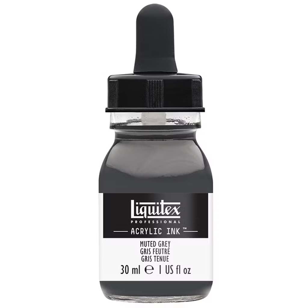 Liquitex Professional Acrylic Ink 30ml Muted Gray