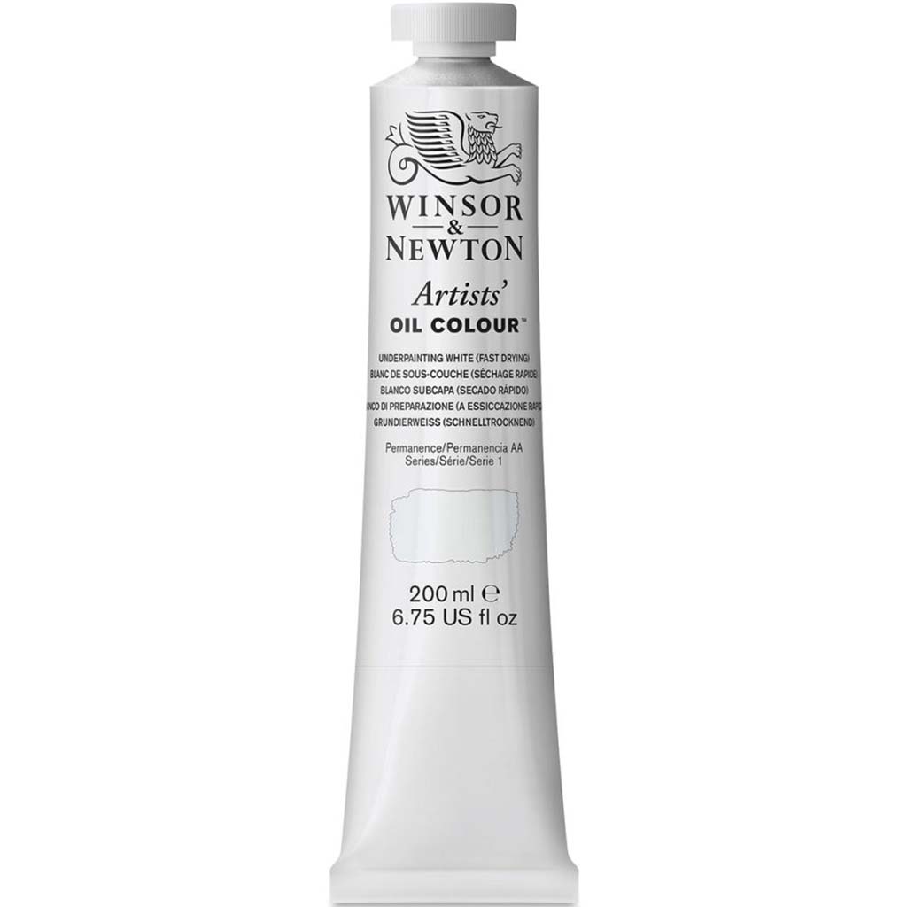 Winsor &amp; Newton Artists&#39; Oil Color 200ml Underpainting White