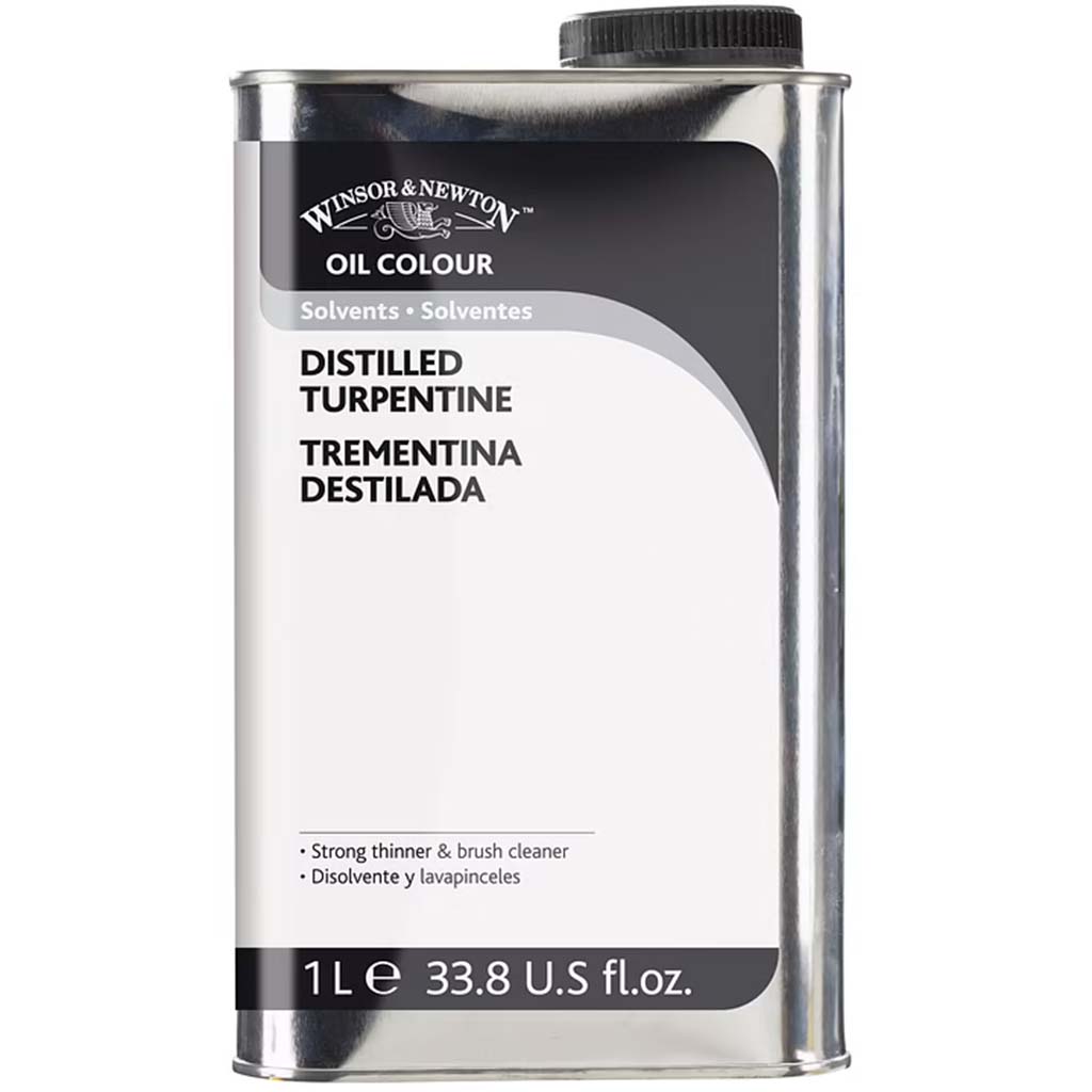 Winsor &amp; Newton Distilled Turpentine 1Liter