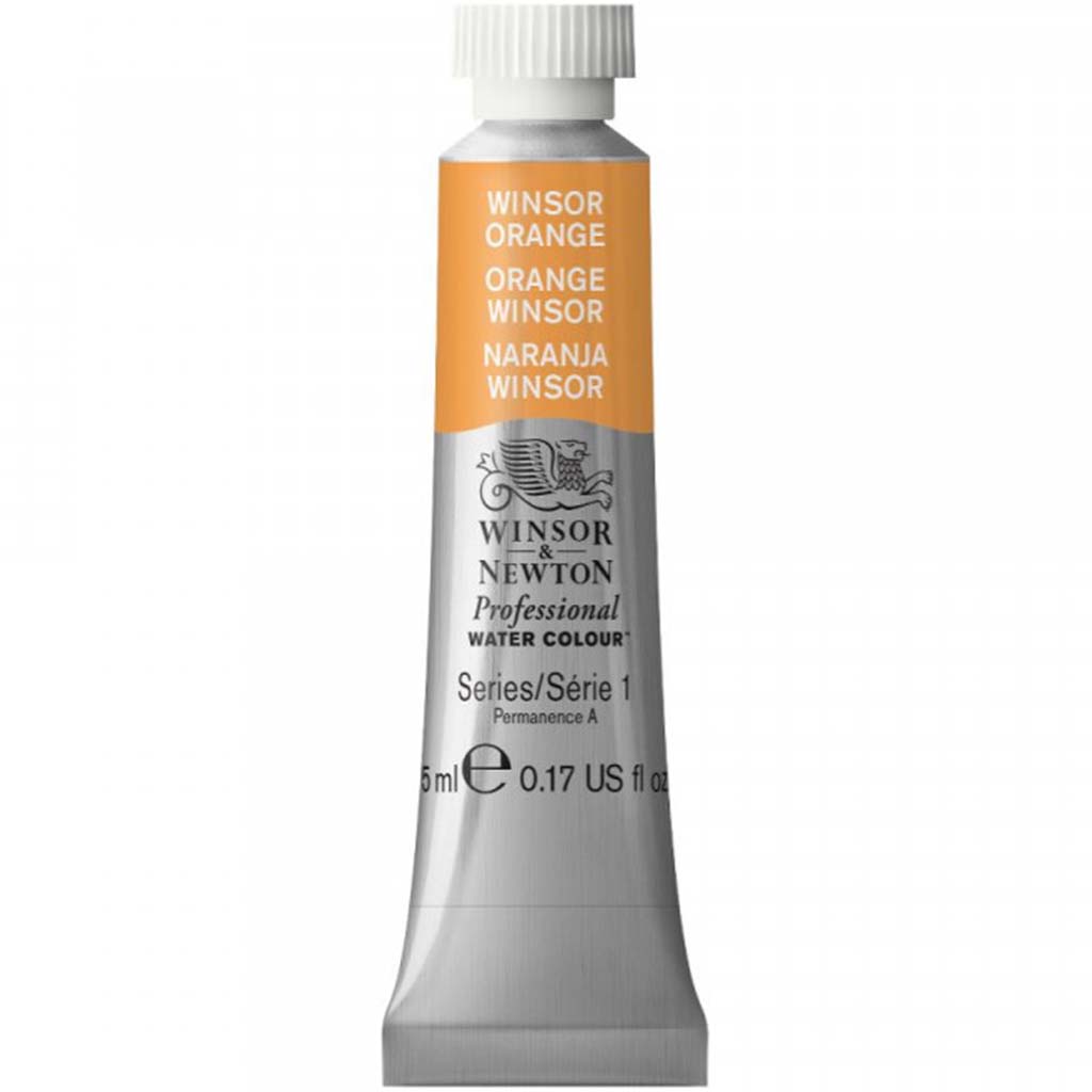 Winsor &amp; Newton Professional Water Color 5ml Winsor Orange