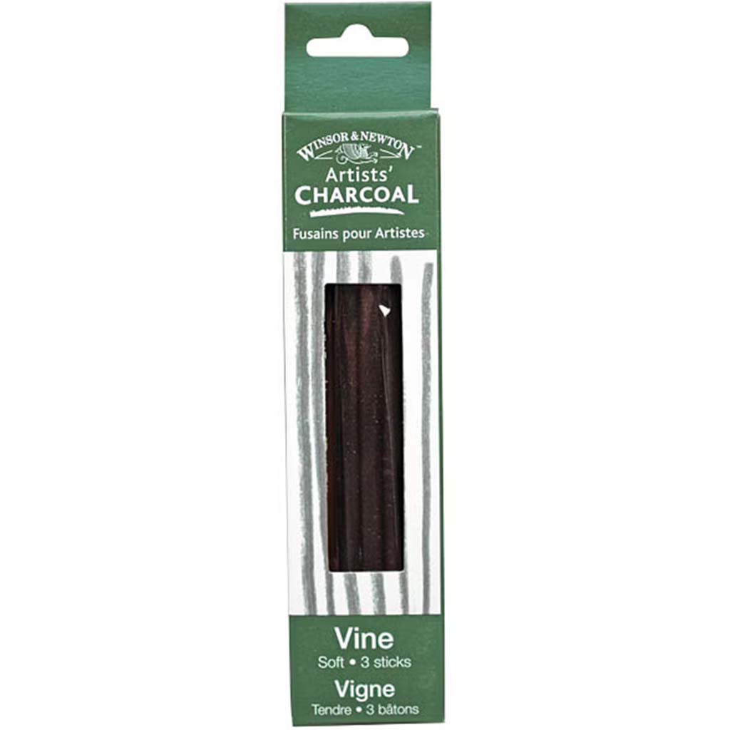 Vine Charcoal Soft 3pk