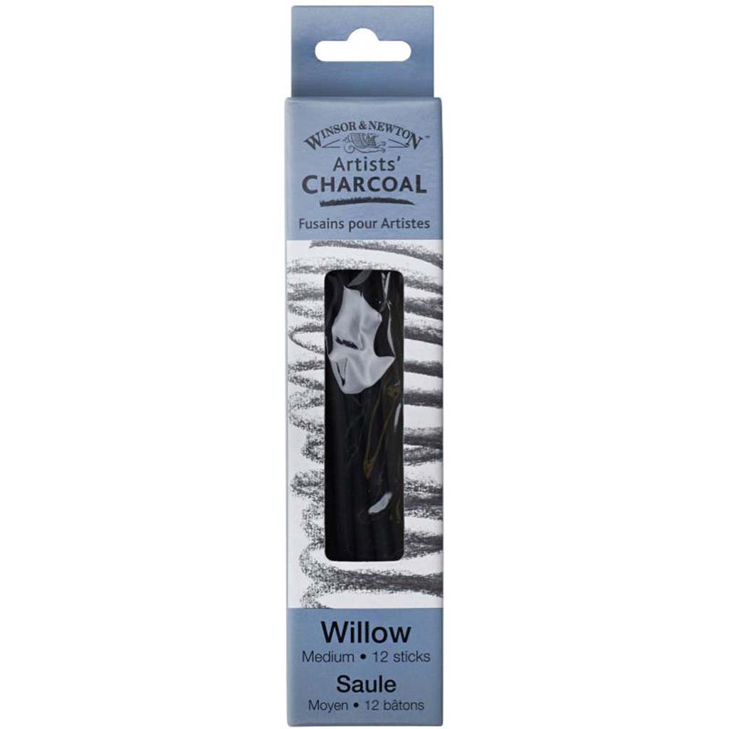 Artist Willow Charcoal Sticks 12/Pkg Medium