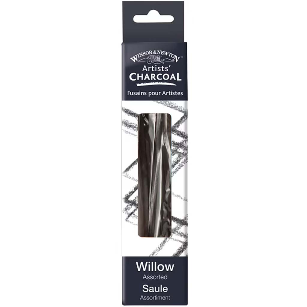 Winsor &amp; Newton Willow Charcoal Assorted Short Sticks