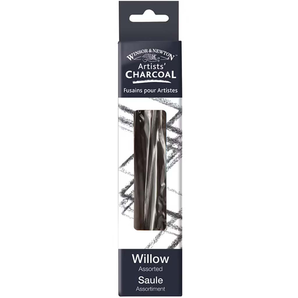Winsor &amp; Newton Willow Charcoal Assorted Short Sticks