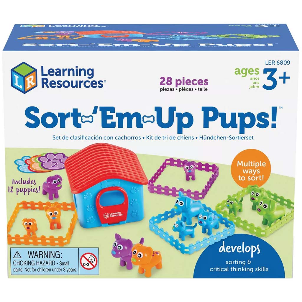 Sort-&#39;Em-Up Pups Activity Set