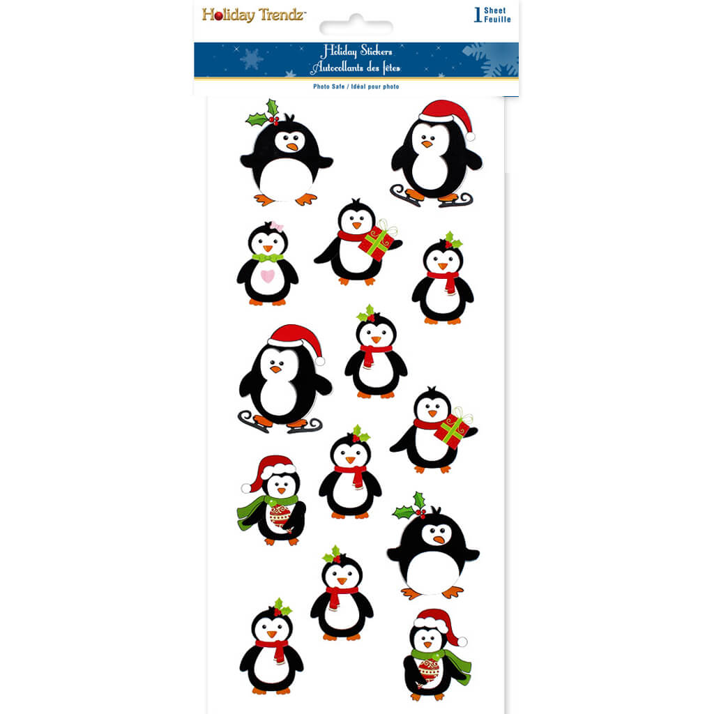 Holiday Sticker Penguin