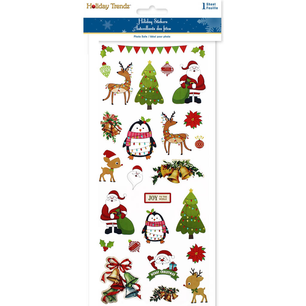 Holiday Sticker Christmas Tree