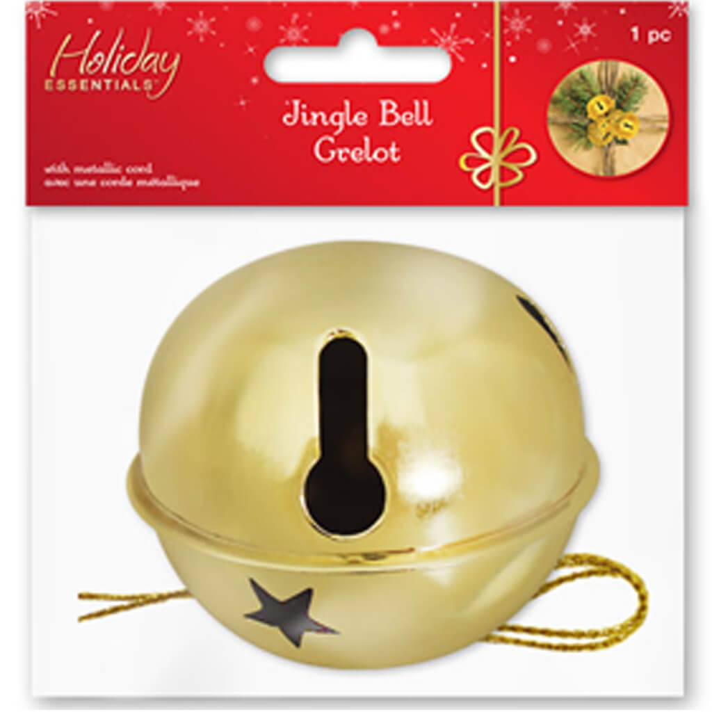 Holiday Craft Essential: Jingle Bells Shiny/Matte/Glitter Mix, 3pcs