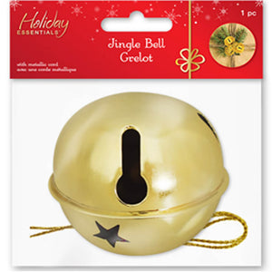 Holiday Craft Essential: Jingle Bells Shiny/Matte/Glitter Mix, 3pcs