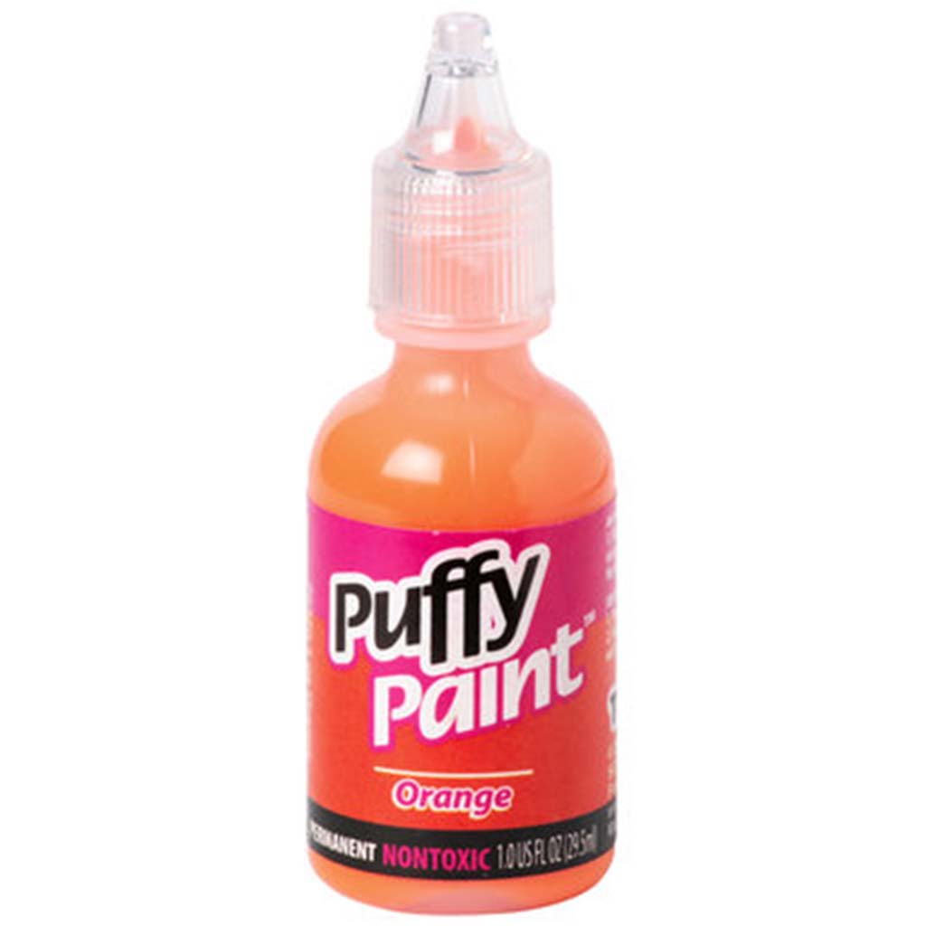 Puffy 3D Paint Shiny Orange, 1oz.