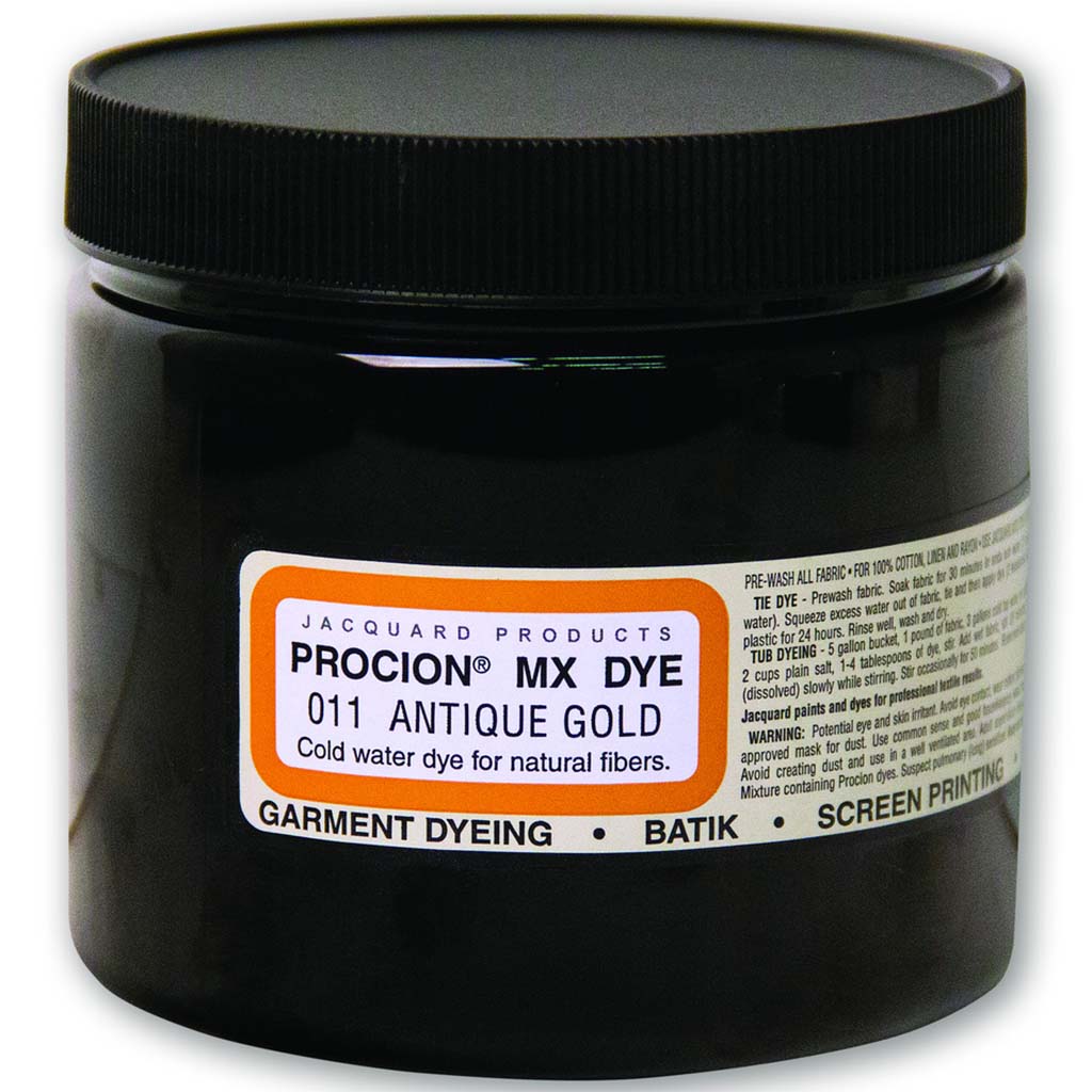 Procion MX Dye 8oz #011 Antique Gold