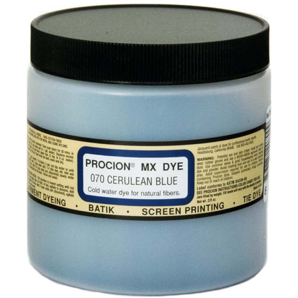 Procion MX Dye 8oz #070 Cerulean Blue