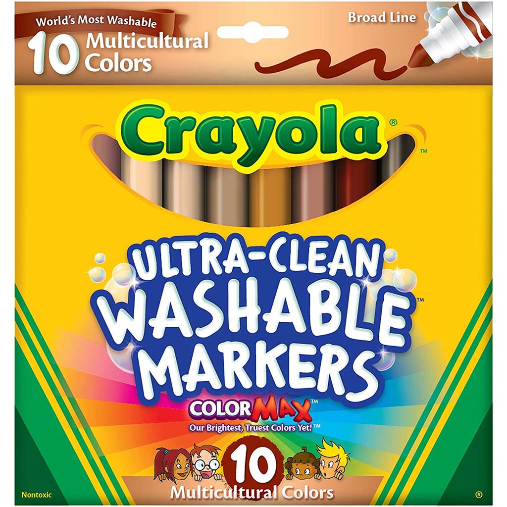 Crayola Color Max Broad Line Washable Markers Ultra Clean