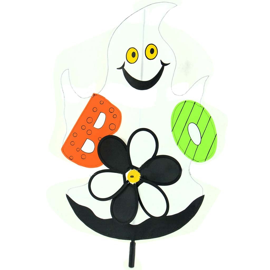 Halloween Ghost Boo Garden Flag, 37in