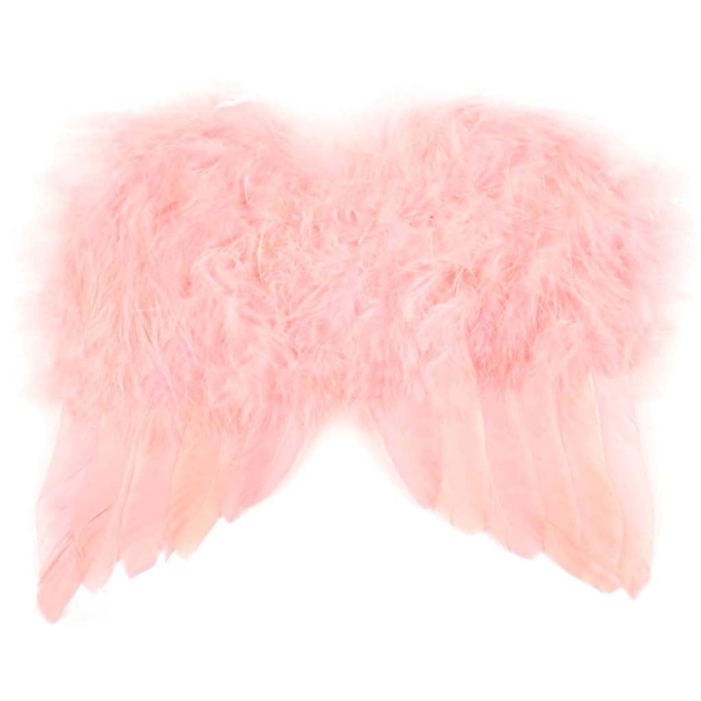 Mini Feather Wings Salmon 7in x 6in