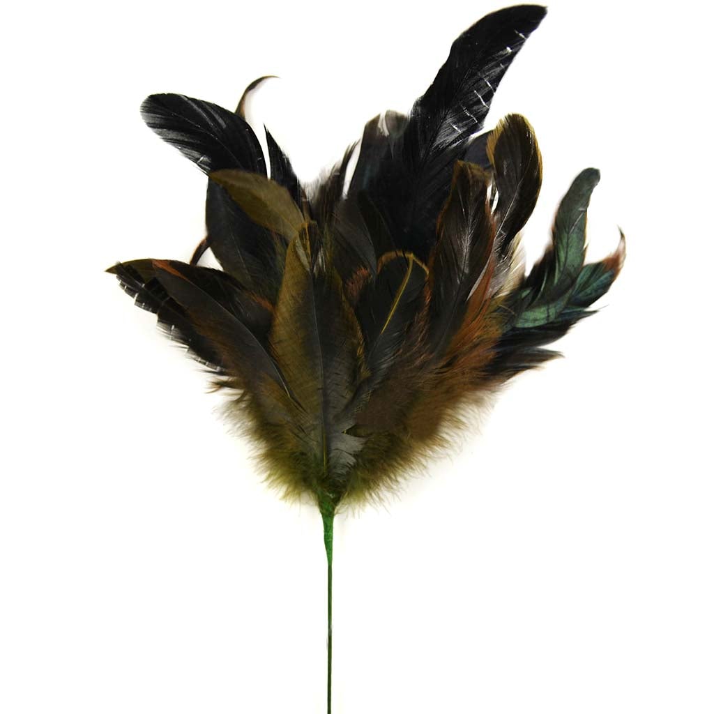 Feather Floral Stem Sage, 14in