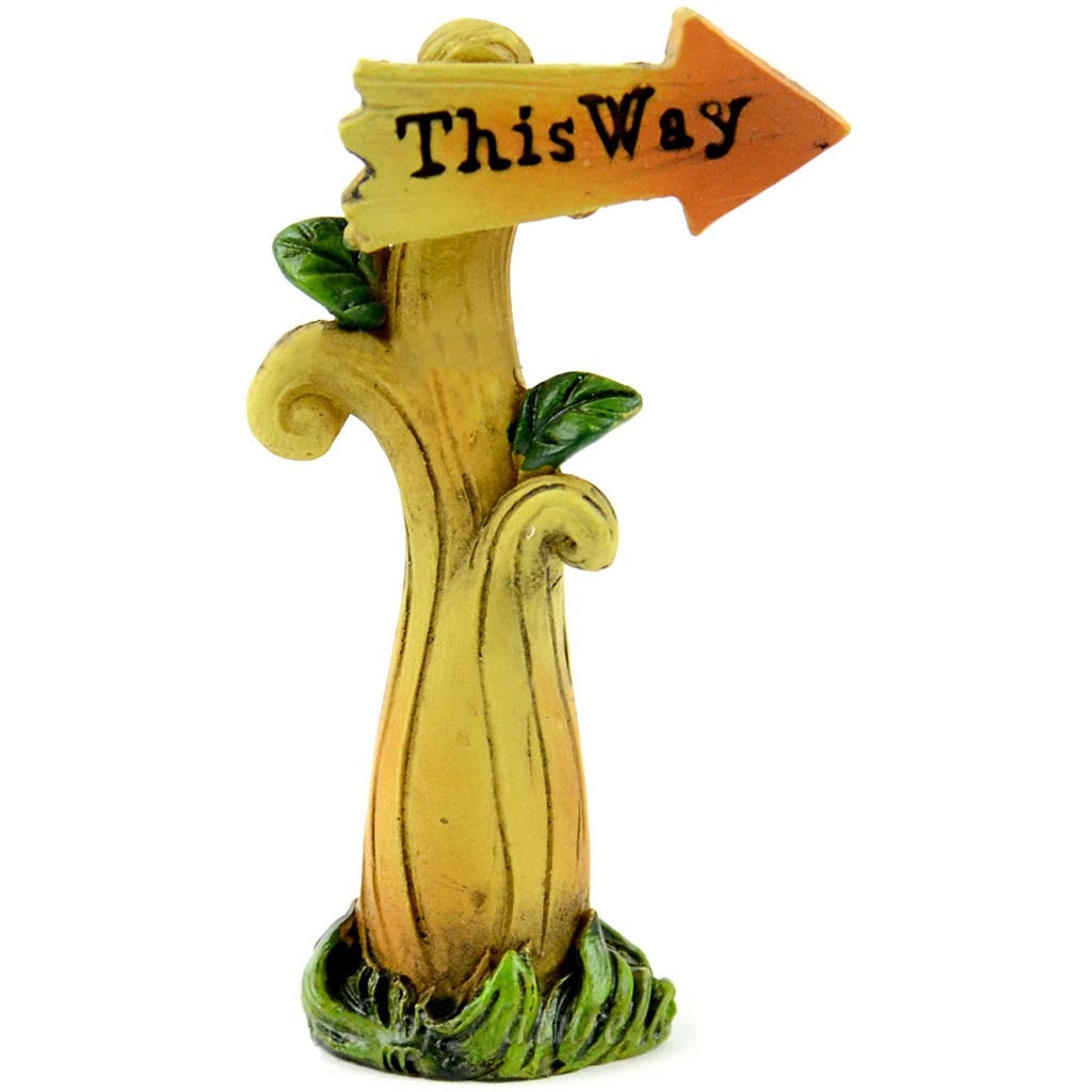 This Way Sign 2.5in