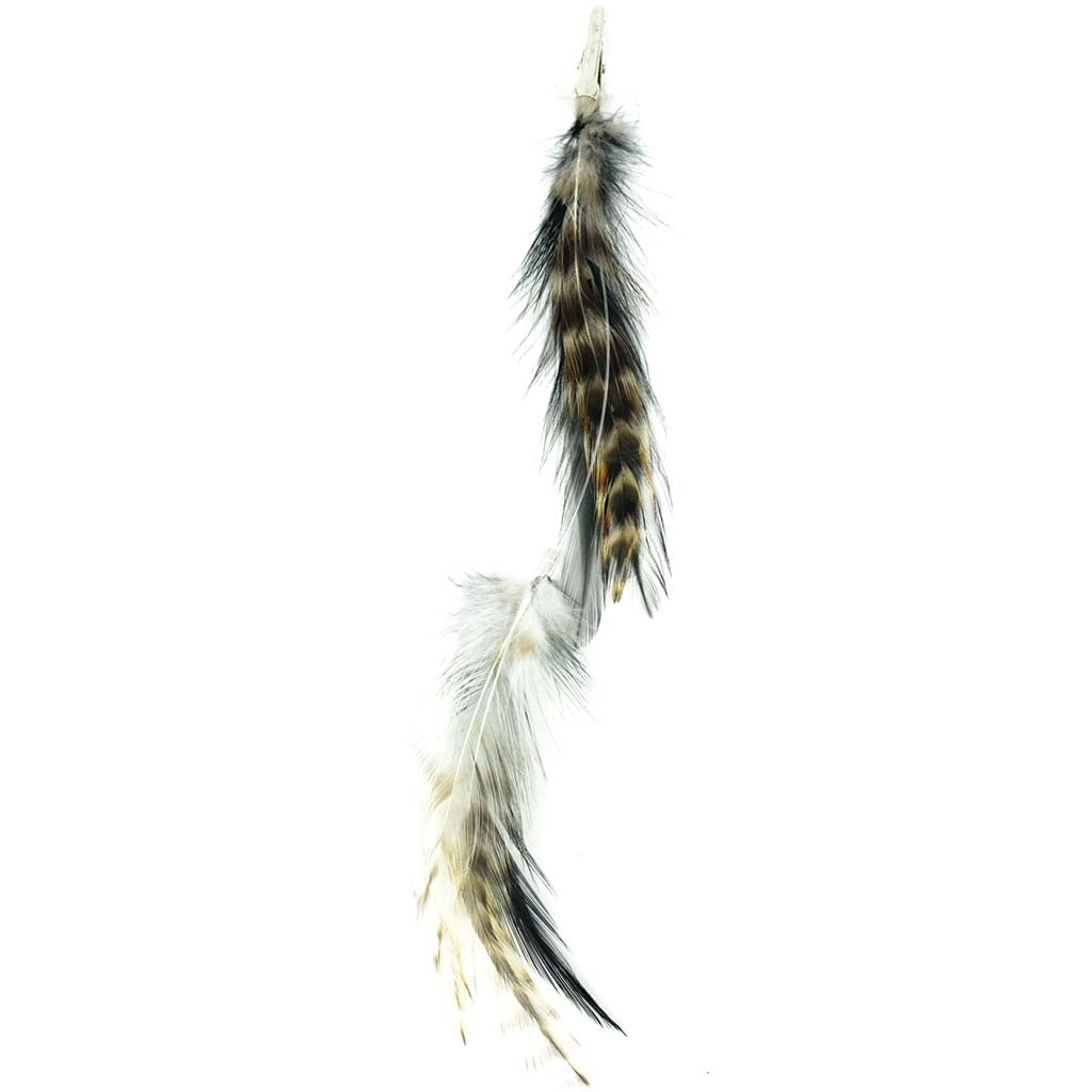 Feather Hair Extension Black Natural