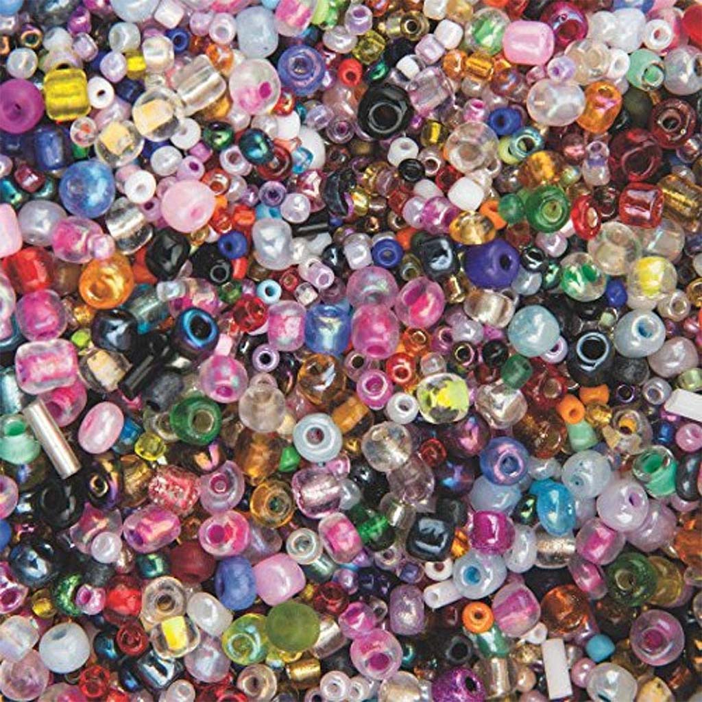 Glass Bead Assortment Bag 1lb