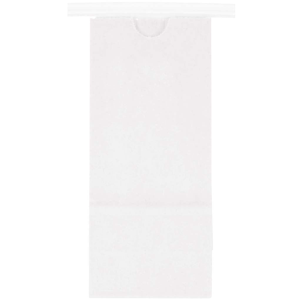 White Bag Plain 25/Pkg .5lb