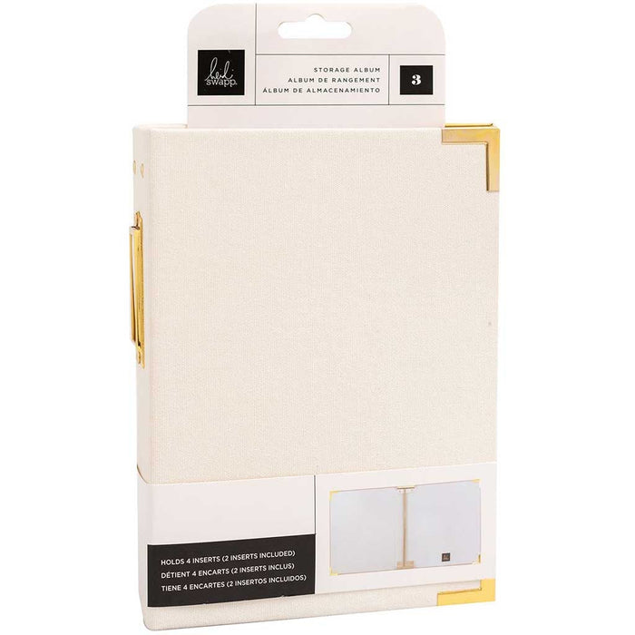 Heidi Swapp Storyline Chapters Cream 6in x8in Album Kit
