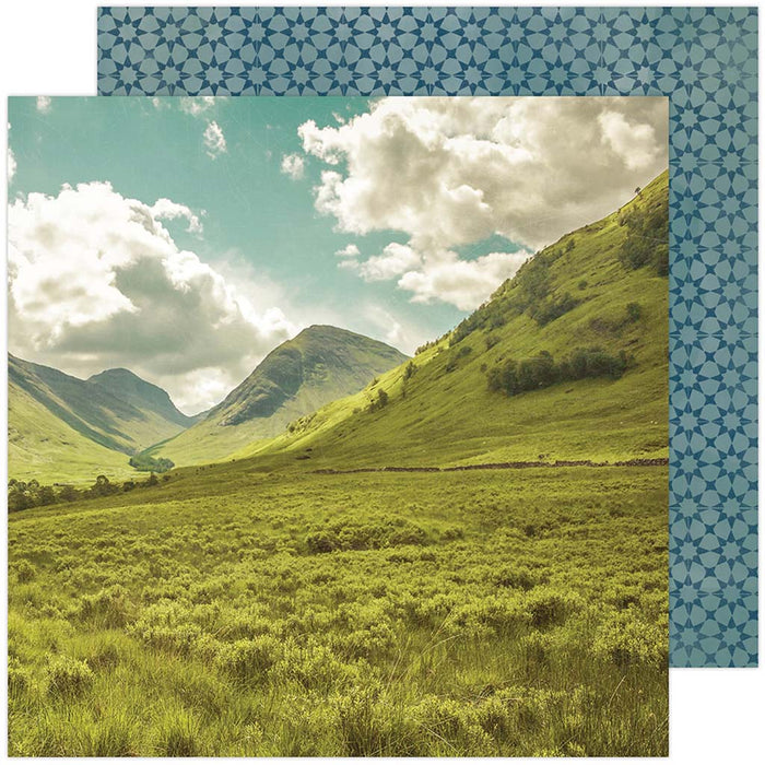 Heidi Swapp Care Free Outdoorsy 12in x 12in Double-Sided Cardstock