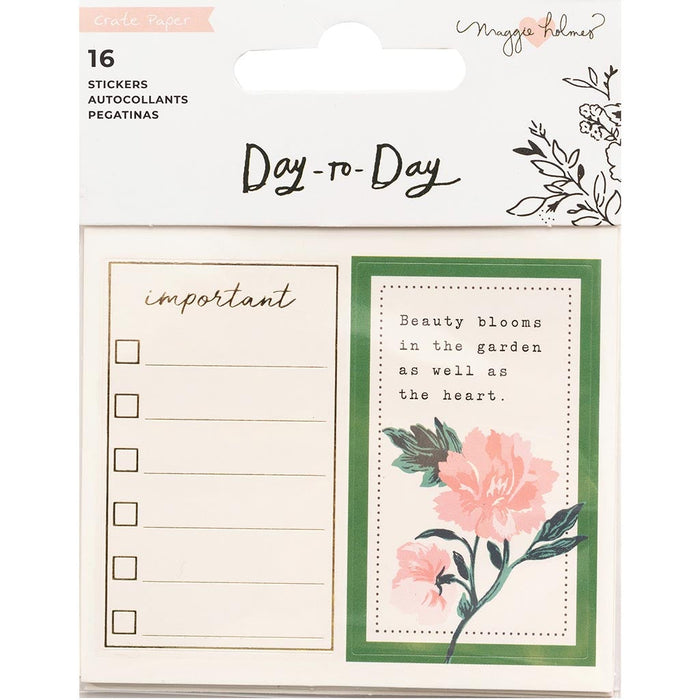Maggie Holmes Day-to-Day Planner Stickers Total List 48 Pieces