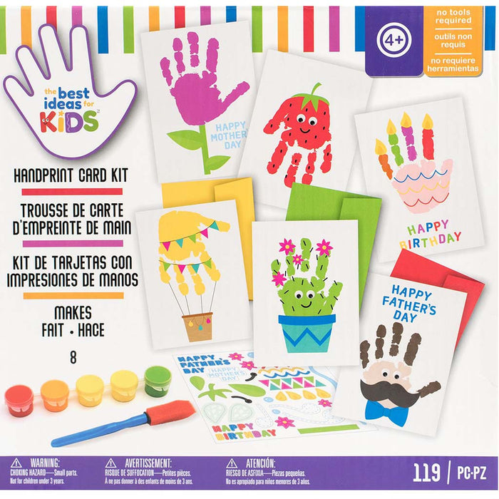 Best Ideas For Kids Craft Kit-Handprint Cards, 119pcs