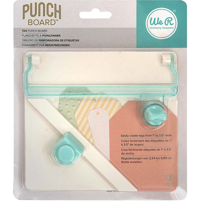 We R Makers Tag Punch Board