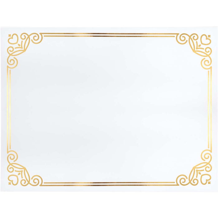Poster Board Heart Swirl Frame Gold 22in x 28in