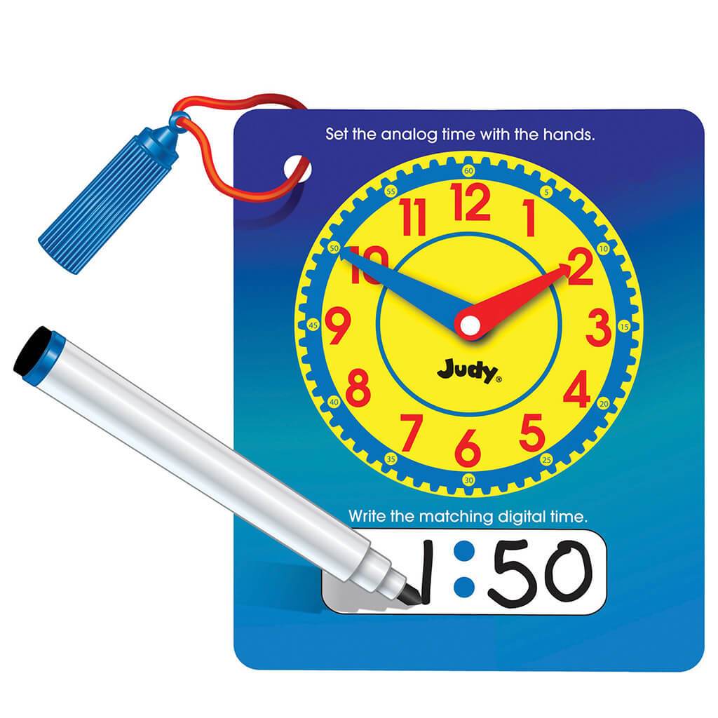 Write And Wipe Judy Clock With Pen pdf