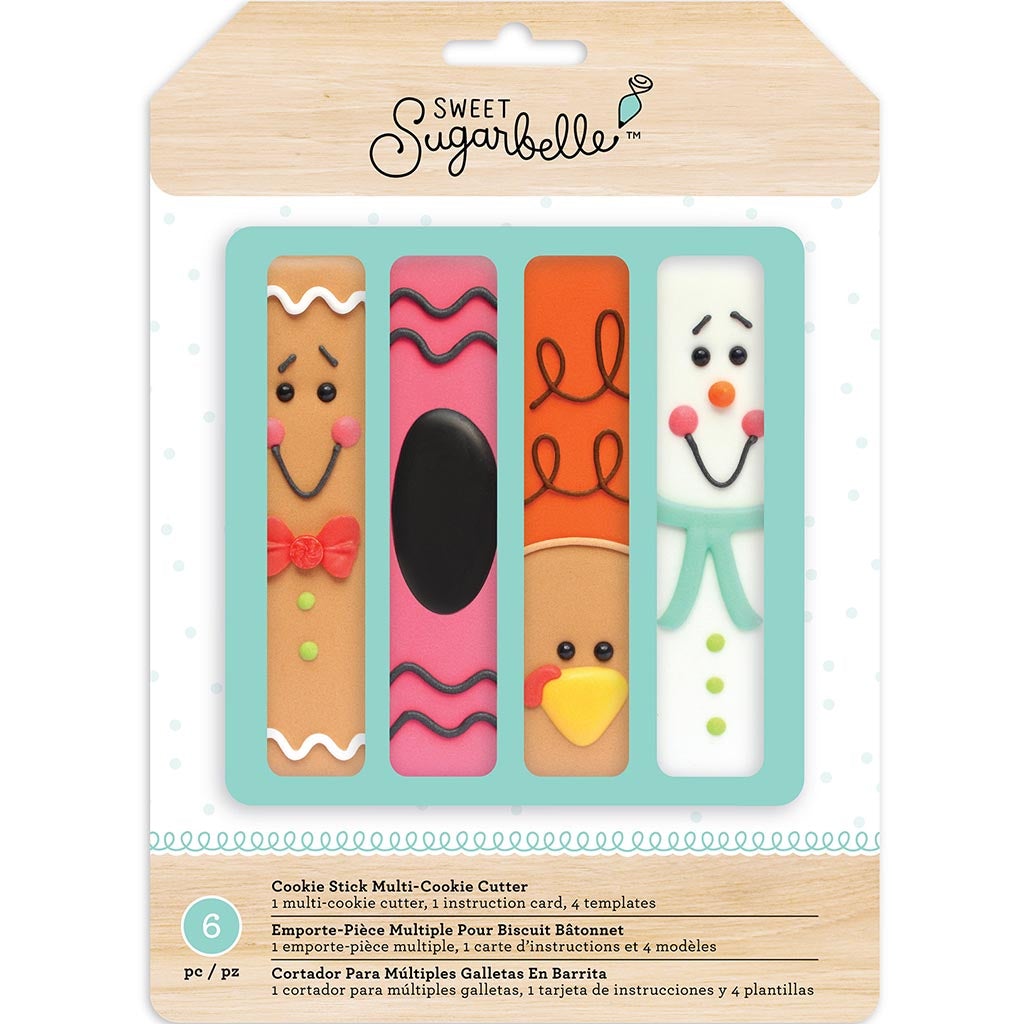 Sweet Sugarbelle Multi Cookie Stick Cutter for Decorated Cookies