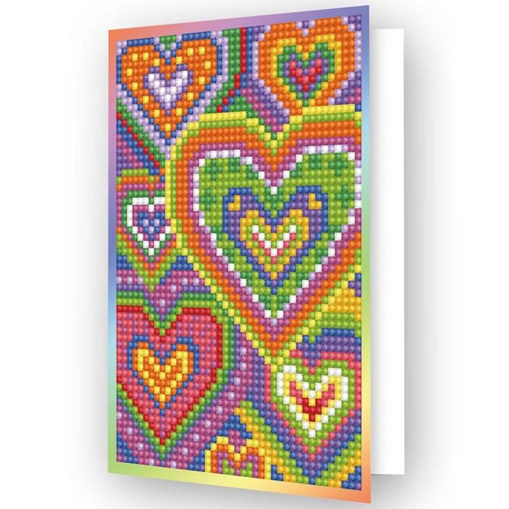 Diamond Art Kit Heart Mosaic
