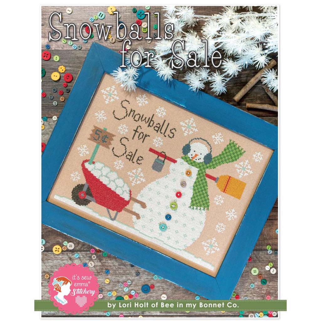 Cross Stitch Pattern Snowballs