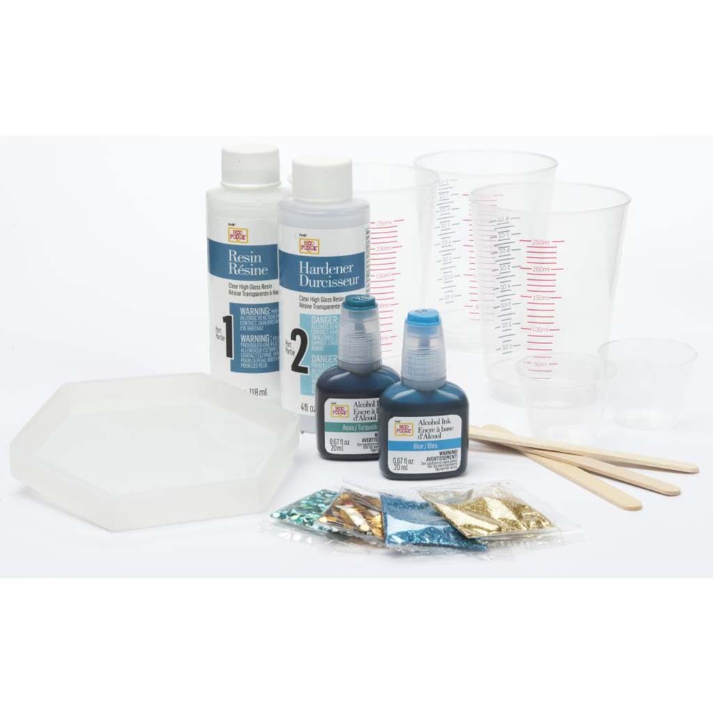 Mod Podge Do-It-Yourself Resin Kit River