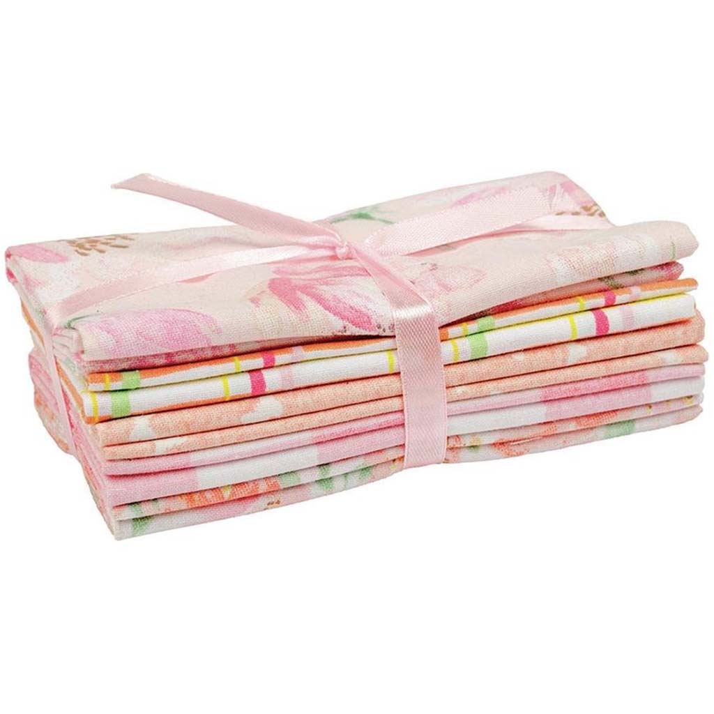 Fabric Bundle Assortment 18In X 21In 5/Pkg, Savannah