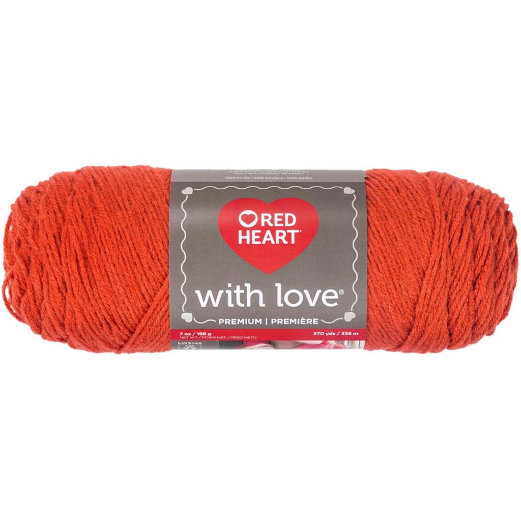 RED HEART WITH LOVE YARN