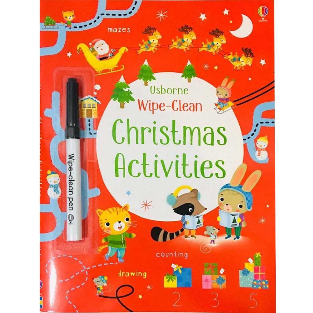 Christmas Activities Wipe-Clean