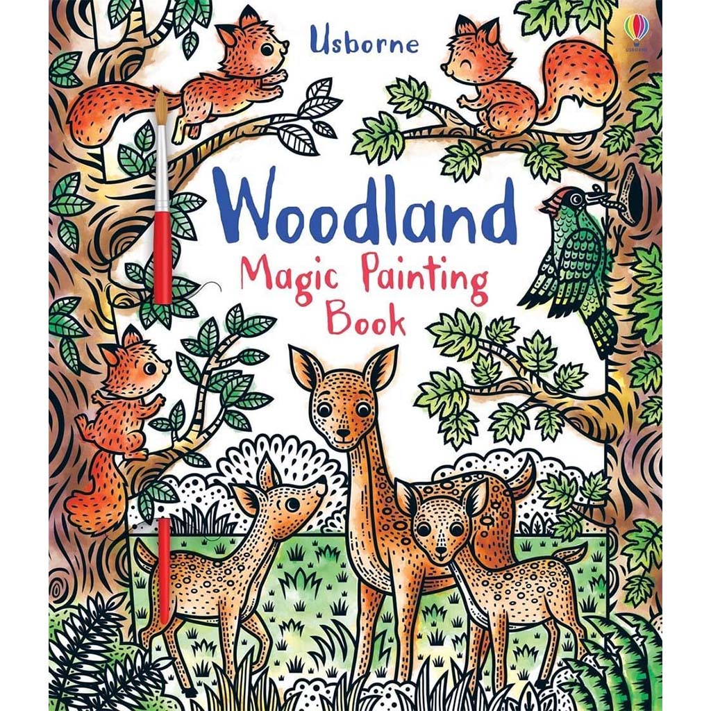Woodland Magic Painting Book