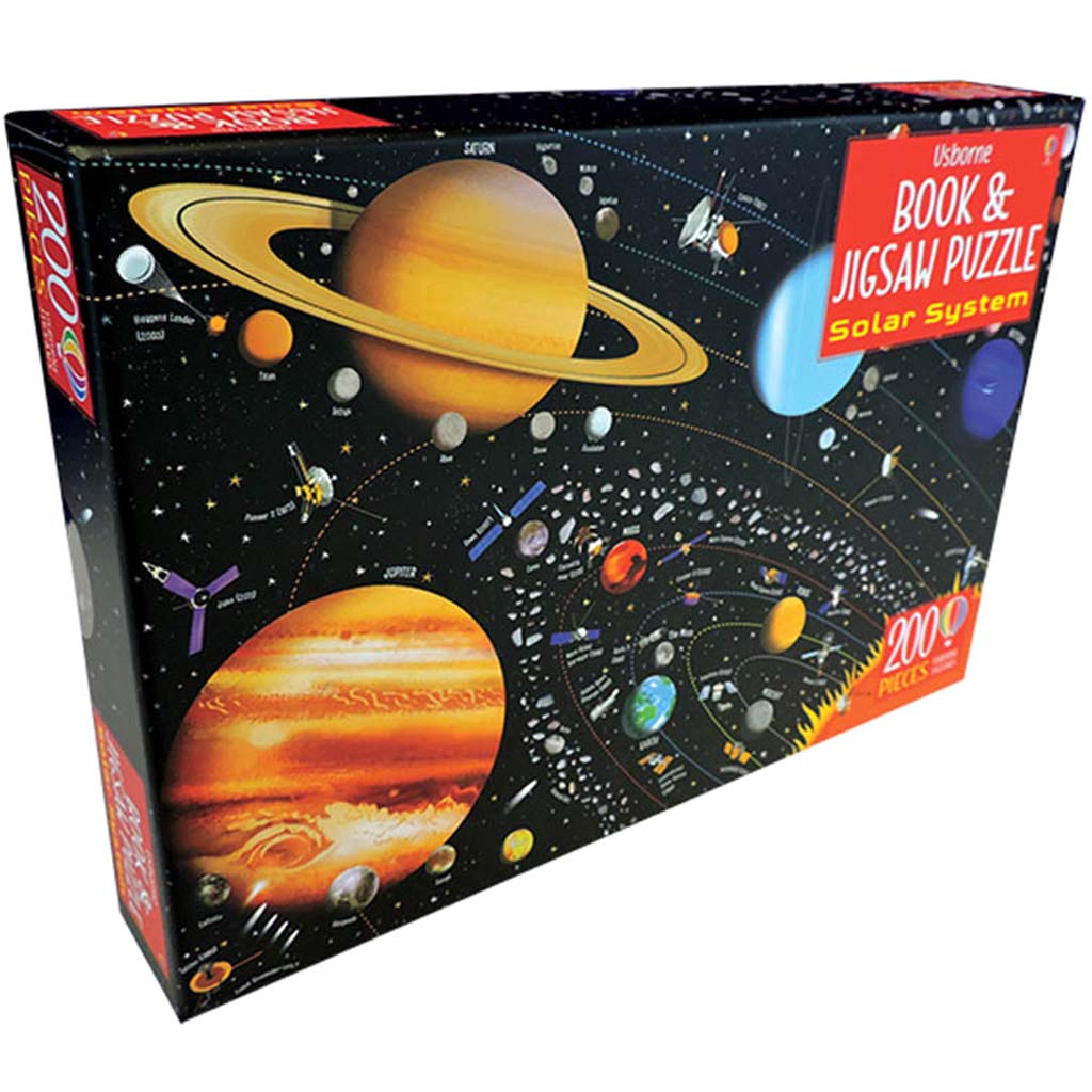 Solar System Book and Jigsaw Puzzle 200pc